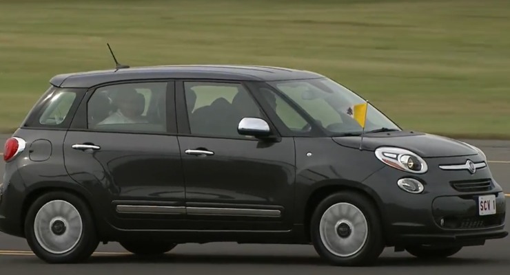 La FIAT 500L di Papa Francesco