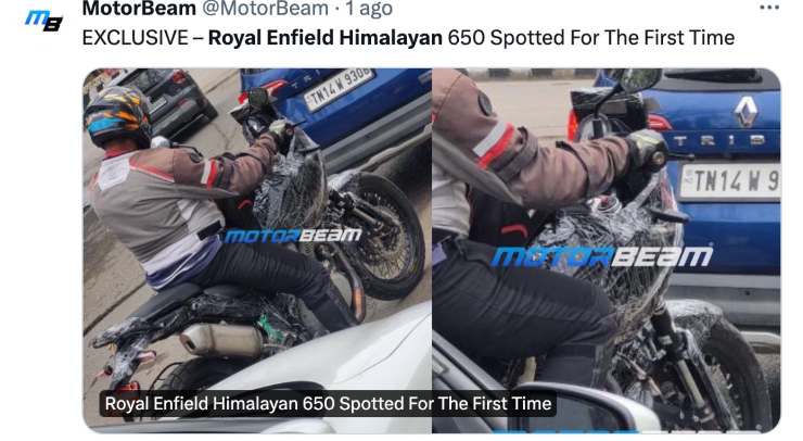 Royal Enfield, pronta la nuova Himalayan 