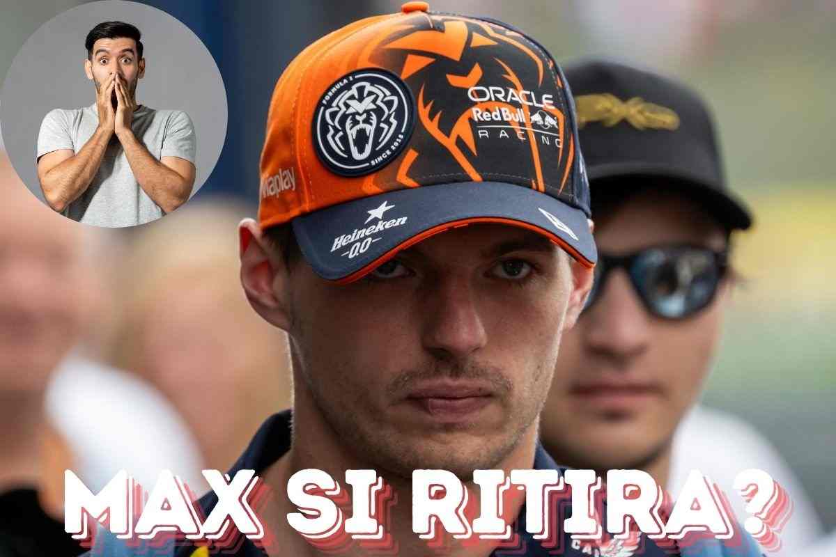 max Verstappen ritiro Formula 1