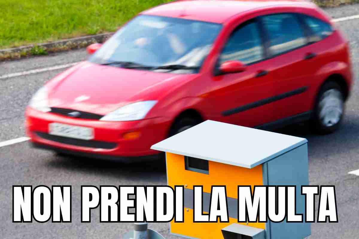 autovelox non prendi multa