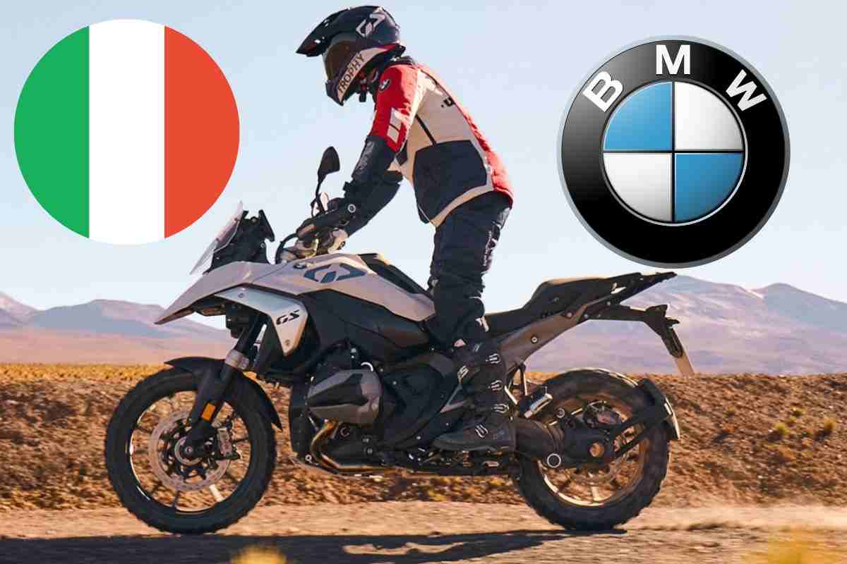 BMW GS sfidata da una grande moto