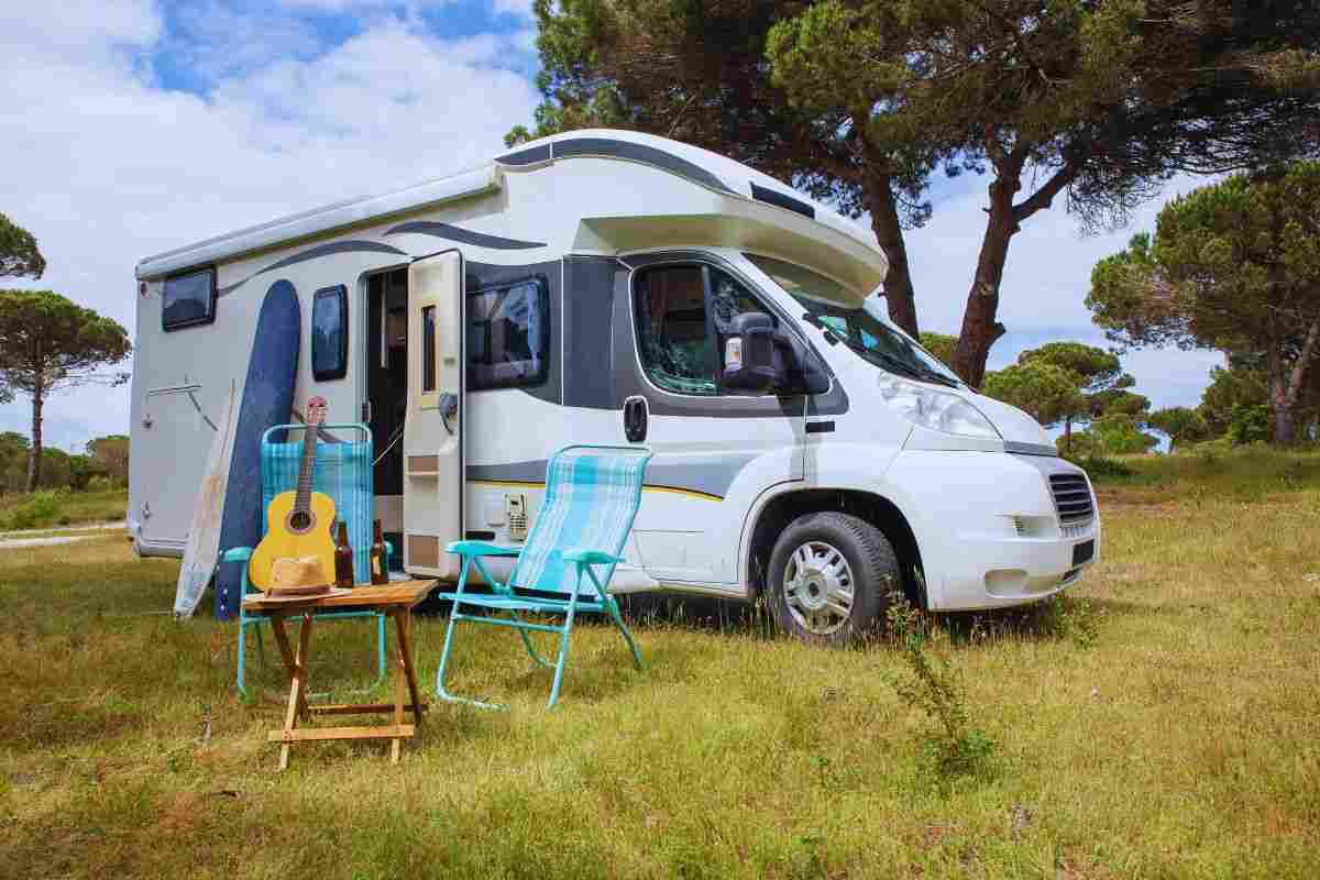 Viaggiare in camper verso posti stupendi