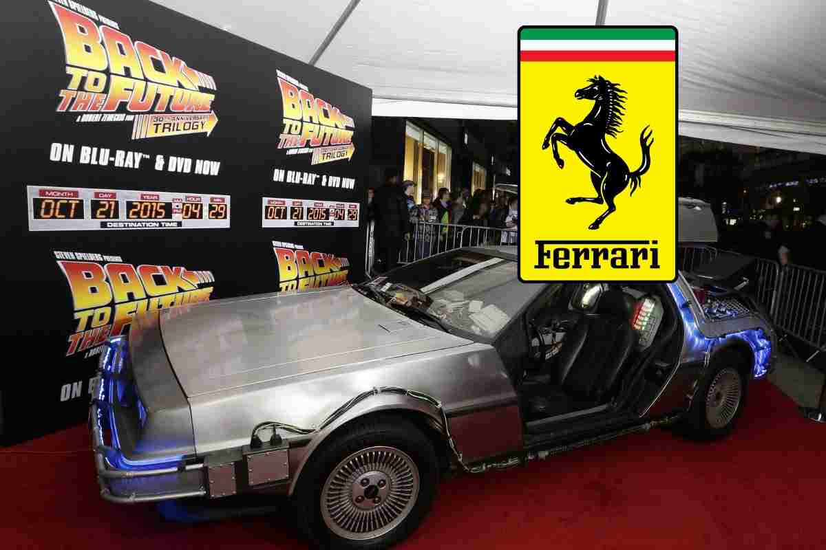 DeLorean incredibile costa più della Ferrari