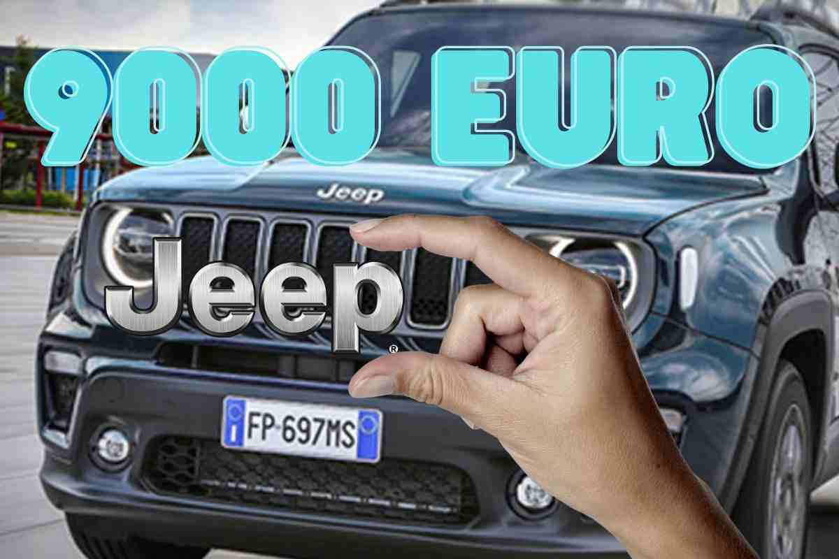 Jeep Renegade 9000 Euro