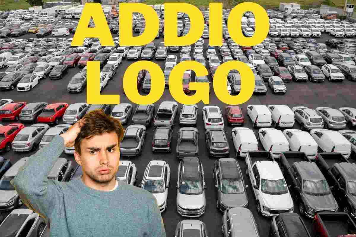 Addio logo per queste automobili