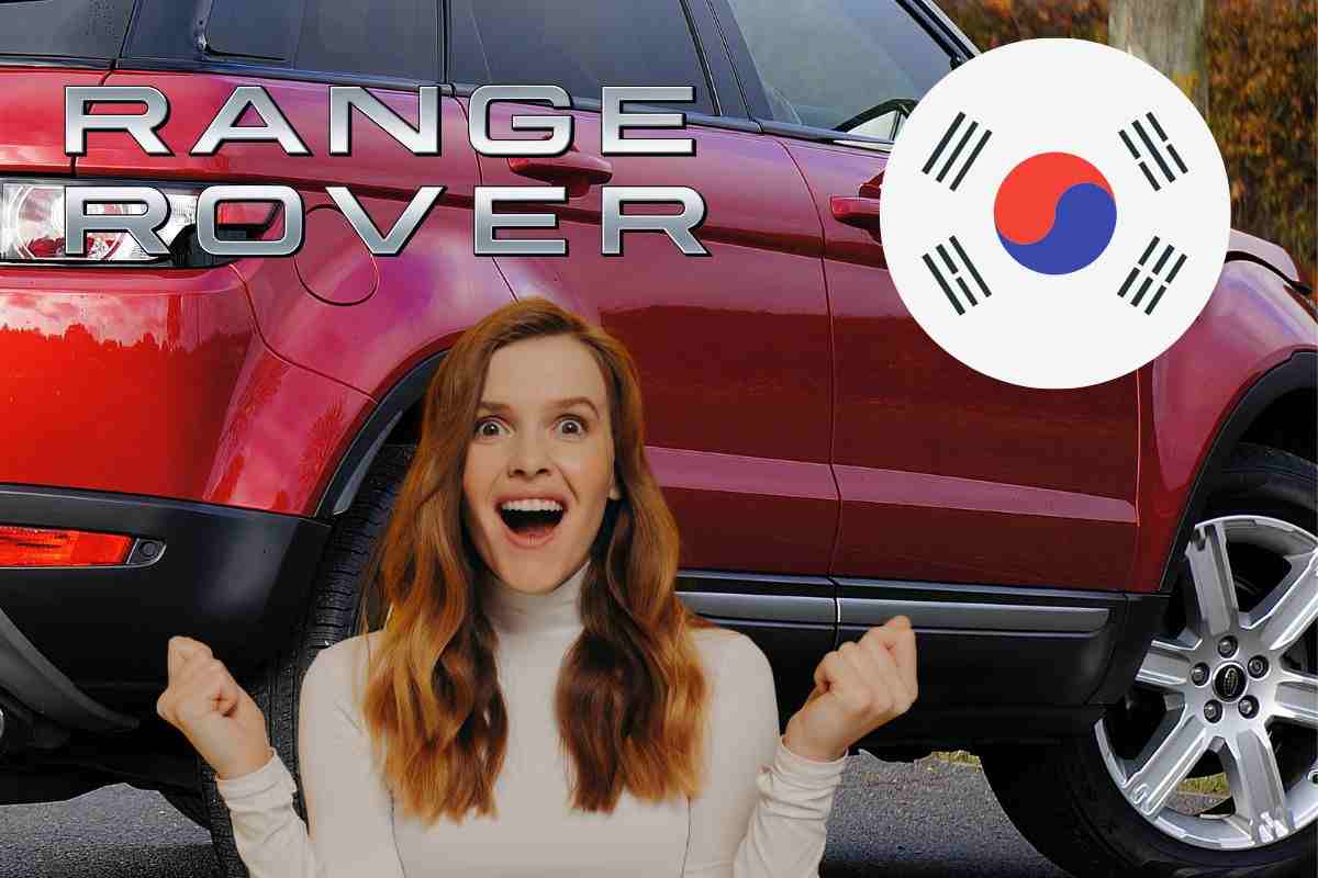 Range Rover dalla Corea del Sud