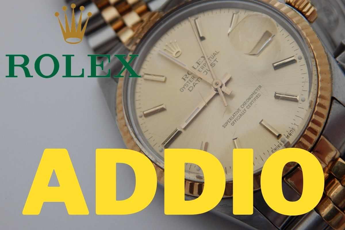 Rolex addio, appassionati sconvolti