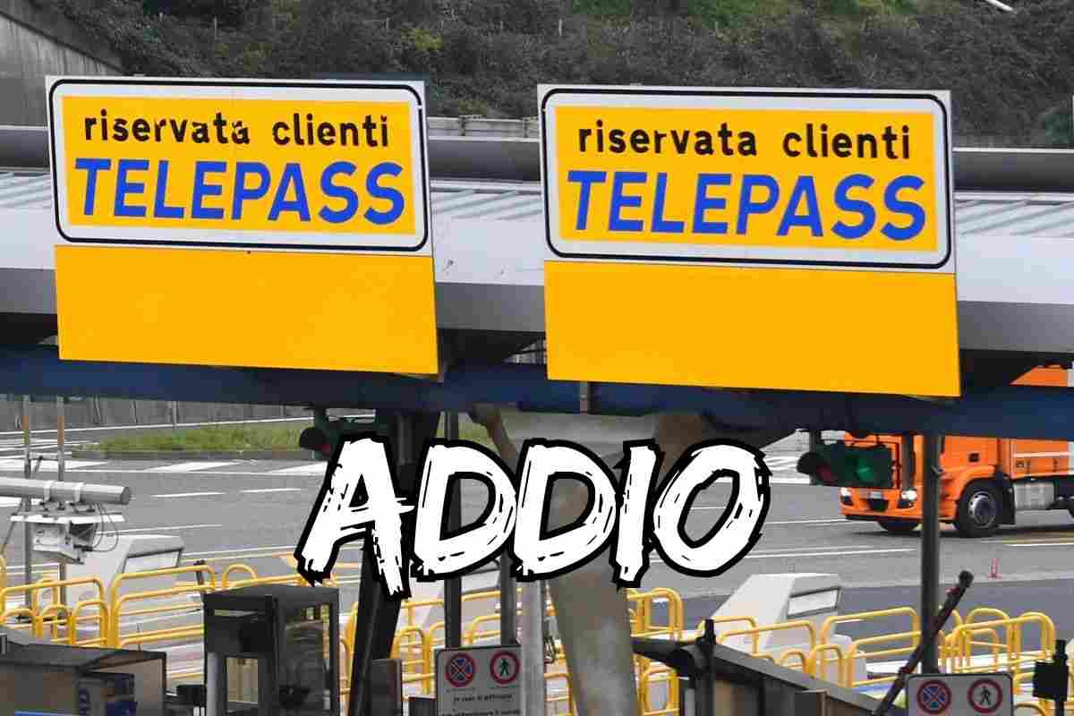 addio telepass