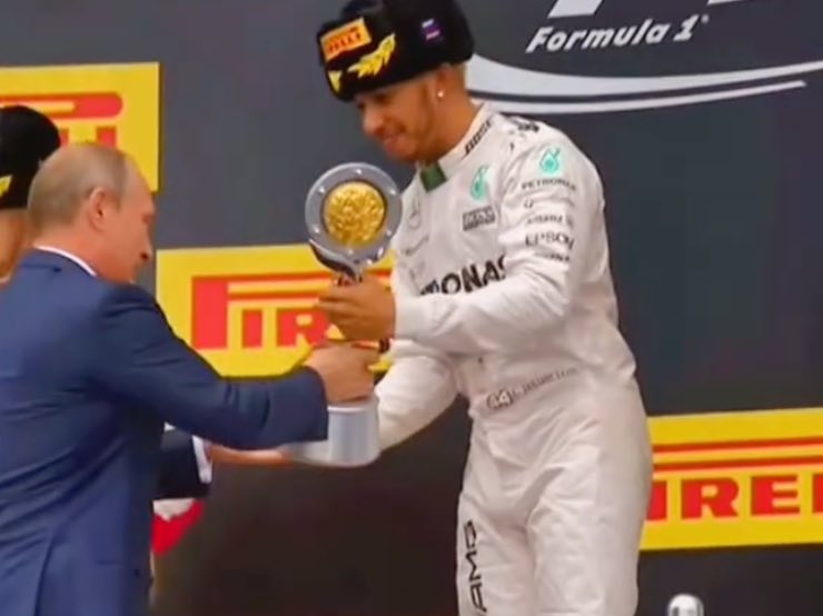 Hamilton Putin rischio enorme