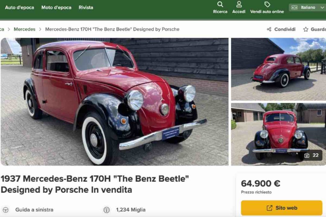 Beetle auto tedesca