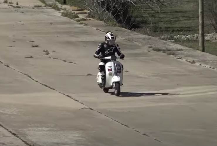 Vespa record percorrenza