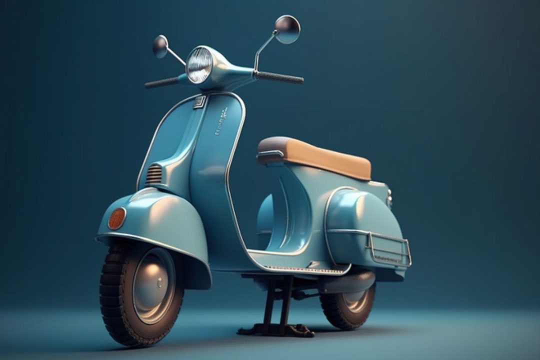 Vespa motorino scooter record